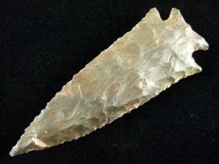 Fine Authentic 4 Inch Tennessee Kirk Corner Notched Point Indian Arrowheads 3