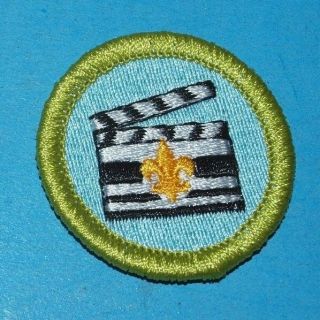 Movie Making Type L Merit Badge - Since 1910 Back - - Boy Scouts - 9856