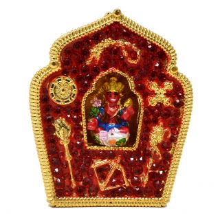 Feng Shui Red Tara Home Protection Amulet Decor W4092