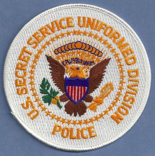 Us Secret Service Uniform Division Police Shoulder Patch