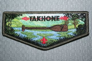 Bsa Oa Takhone Lodge 7 S - 1 Flap Patch Lodge Pathway To Adventure Council
