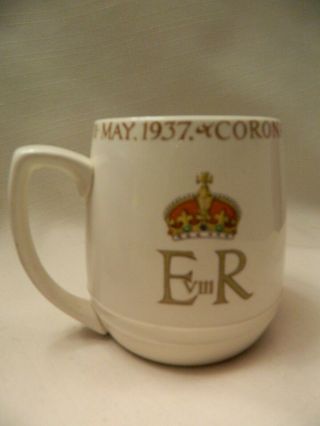 VINTAGE MUG CORONATION OF KING EDWARD VIII MAY 1937 - COPELAND - SPODE - ENGLAND 2