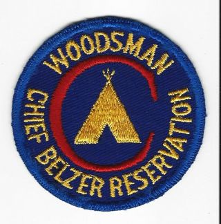 Boy Scout Central Indiana Council Chief Belzer Res Firecrafter Woodsman Pp