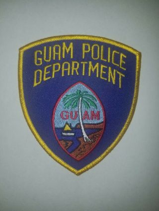 Guam Police Department Patch