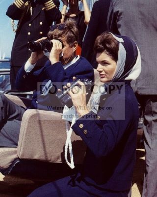 Pres John F.  Kennedy & First Lady Jackie Watch America 