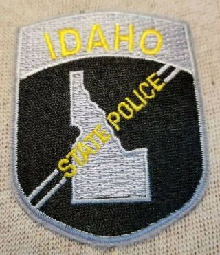 Id Idaho State Police Patch (3in)