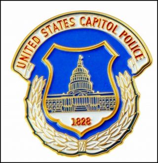 U.  S.  Capitol Police Officer Mini Patch Lapel Pin