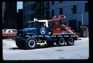 Chicago Il Big Moe 1953 International M135 6x6 Fire Apparatus Slide