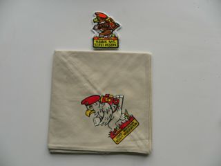 Bsa Hawk Mountain Scout Reservation Neckerchief And Patch