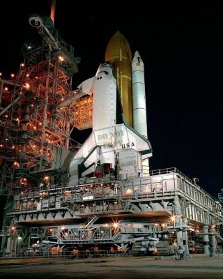 Sts - 28 Rollout Space Shuttle Columbia 8x12 Photograph