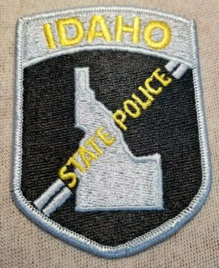 Id Idaho State Police Patch