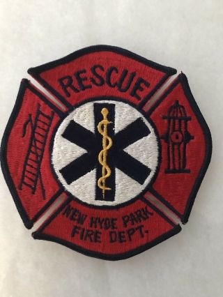 York (vintage) - Hyde Park - Fire & Rescue Patch (emblem)