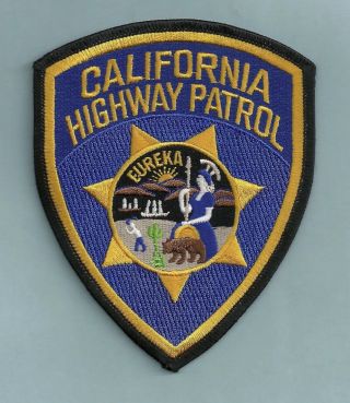 California Highway Patrol Police Patch
