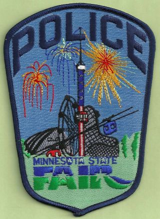 Minnesota State Fair Police Shoulder Patch