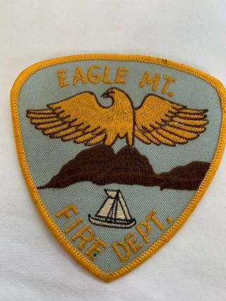 Eagle Mountain Fire Department,  Fort Worth Texas,  Uniform Patch