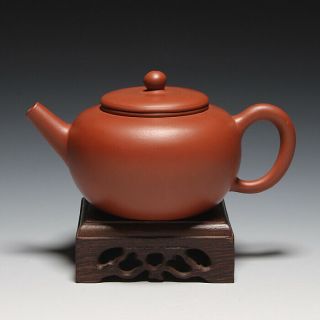 Oldzisha - Rare China Yixing Zisha Old Pure Zhuni 230cc Mengchen " Julun " Teapot