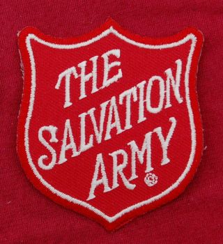 Small 2 Inch Salvation Army Shield Patch