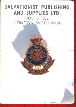 Salvation Army Crest Pin