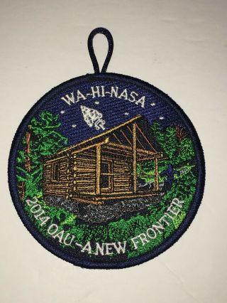 Lodge 111 Wa - Hi - Nasa 2014 Oau A Frontier Patch Order Arrow University