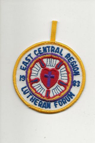 Lutheran Forum - 1983 - East Central Region - Boy Scout Bsa A121 - 12/18