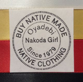 Native American Regalia Nakoda Made KeTukla Ribbon Shirt 1X 3