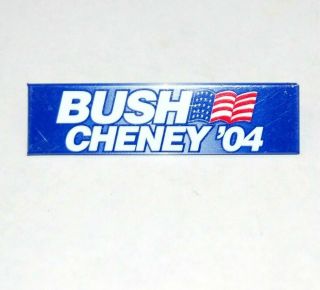 2004 George W.  Bush Dick Cheney Campaign Pin Pinback Button Political President