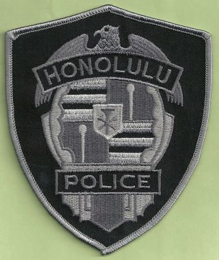 Honolulu Hawaii Police Tactical Shoulder Patch