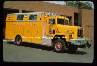 Syracuse Ny International Saulsbury Rescue Fire Apparatus Slide