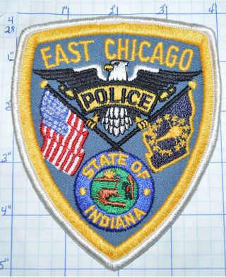 Indiana,  East Chicago Police Dept Patch