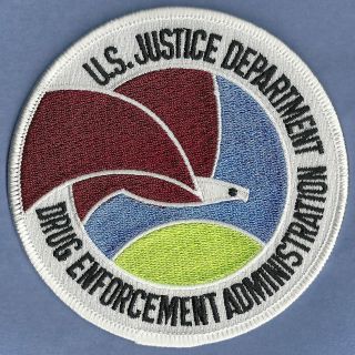 Dea Drug Enforcement Administration Department Of Justice Patch