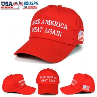 President Donald Trump Make America Great Again Hat Maga Us Republican Red Cap