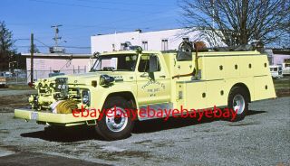 Fire Apparatus Slide,  Engine 11,  Thurston Co 4 / Wa,  1978 Ford / W.  S.
