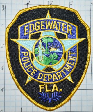 Florida,  Edgewater Police Dept Patch