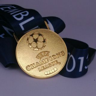 Commemorative 2013 Uefa Champions League Final Wembley Gold Medal