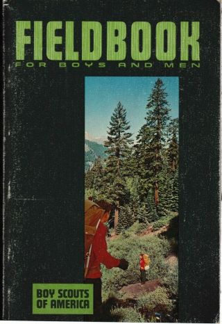 1967 Fieldbook For Boys And Men Boy Scouts Of America