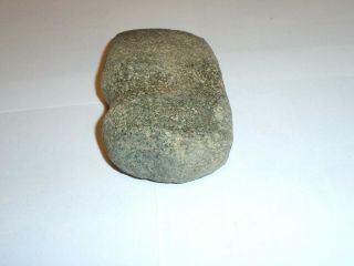 South Dakota Native American Indian Stone Axe Head Grooved Fluted Artifact 3