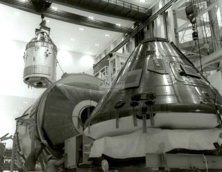 Apollo 11 Command & Service Module Preparations - 8x10 Nasa Photo (ep - 347)