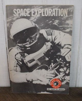 Vintage 1966 Booklet Space Exploration Merit Badge Series Boy Scouts Of America