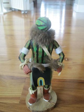 Native American Kachina Doll Squash By I.  B.  9.  5 "
