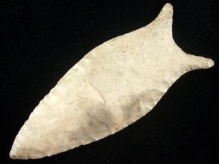 Fine Authentic 3 1/4 Inch Grade 10 Alabama Cumberland Point With Arrowheads