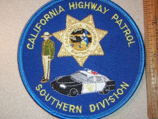 California Highway Patrol Southern Division Chips Patch California State Poli