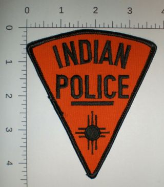 Nm Mexico Jicarilla Apache Indian Tribe Native American Tribal Police Patch