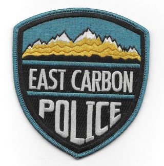 Utah - Large - East Carbon Police Dept - Patch