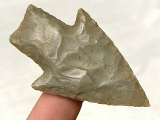 Outstanding Langtry Point Comanche Co. ,  Texas Authentic Arrowhead Artifact B27