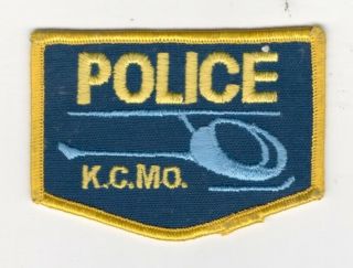 Kansas City Police Helicopter Unit Shoulder Patch - Missouri - Usa
