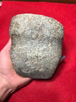 Mlc S4473 5” 3/4 Grooved Hardstone Stone Axe Artifact Old Relic X Ed Smith Il