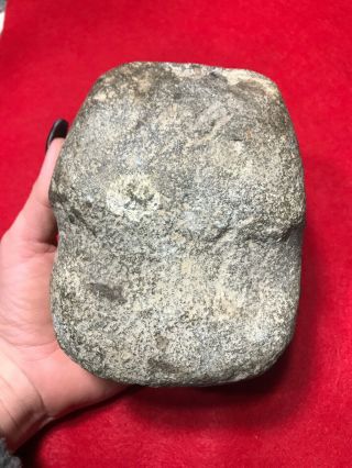MLC S4473 5” 3/4 Grooved Hardstone Stone Axe Artifact Old Relic X Ed Smith IL 3