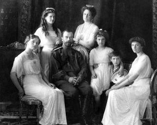 8x10 Photo: Last Tsar Of Russia Nicholas Ii & Romanov Family,  1913