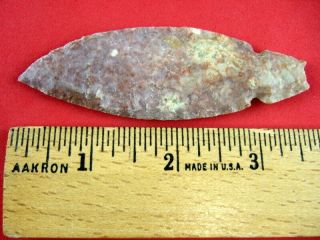 Fine Authentic 3 5/8 inch Montana Agate Nightfire Point Indian Arrowheads 2