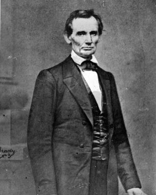 8x10 Photo: Future President Abraham Lincoln During Cooper Union Address